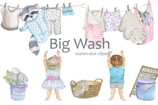 Big Wash Illustrations