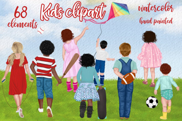 Kids Clipart & Illustrations