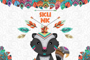 Skunk Nursery Art Woodland Animal