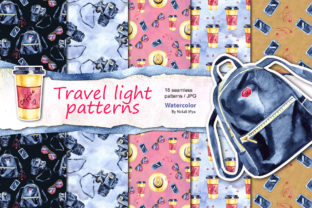 Travel Light - Seamless Patterns